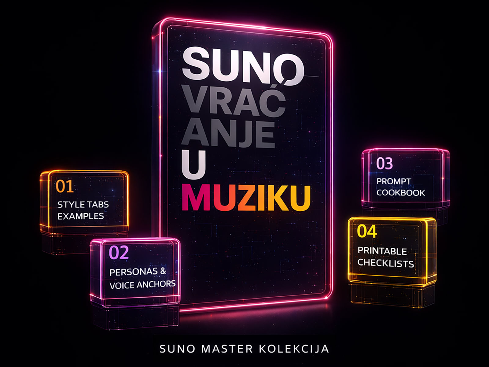Master Kolekcija — Knjiga + Sva 4 Producentska Paketa